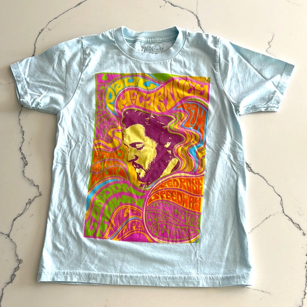 Kids Paul McCartney Concert Tee Small
